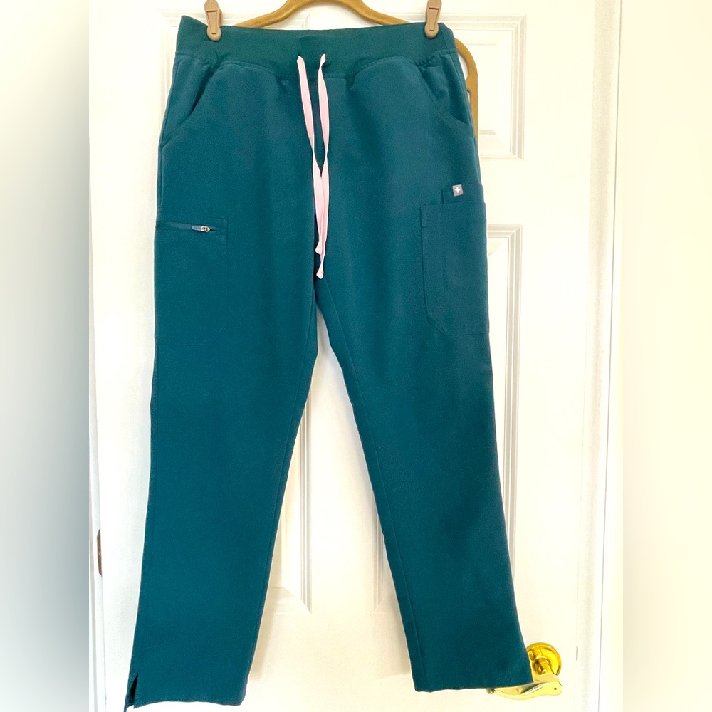 Figs scrub pants. Medium (29” Inseam). Caribbean Blue  *Limited Edition*